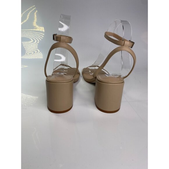 Steve Madden Women's Irenee Women's Tan Nubuck Leather Sandal Sz 8 - Picture 7 of 9